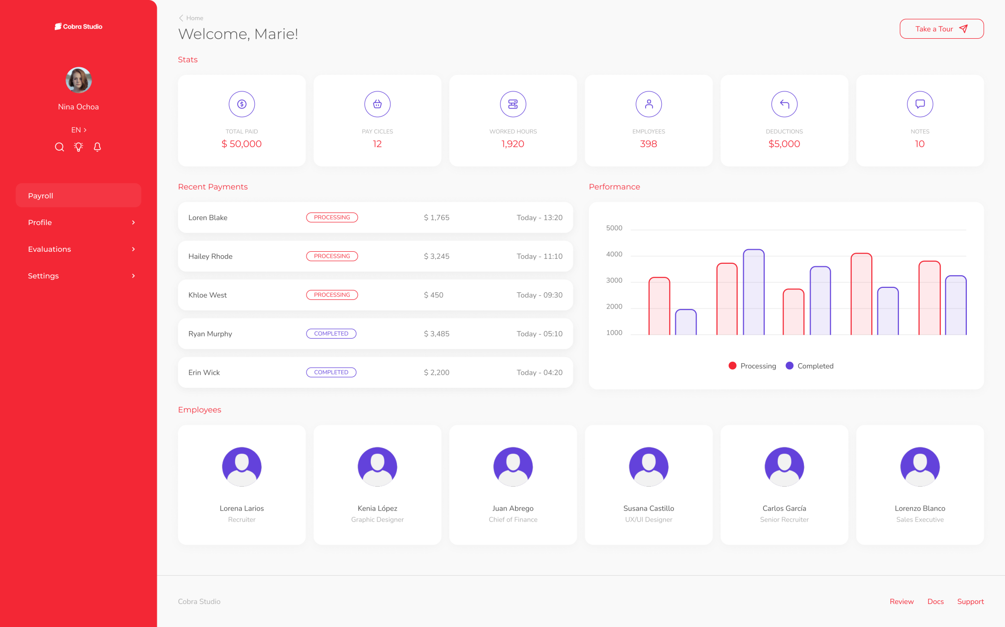 Cobra Studio Intranet, imagen 3
